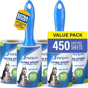 PetLovers rullo stick mega value extra appiccicoso 450 fogli rimozione peli animali recensione